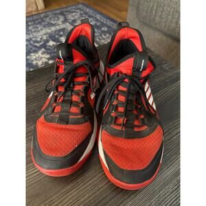 Selkirk S01 Pro Court Pickleball Shoes in Red and Black SZ. 10